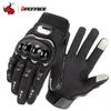 Retro Motorcycle Gloves Unisex Soft Leather With Airflow Perforated Knuckles Touchscreen Fingers for Vintage Riding Style Gloves
