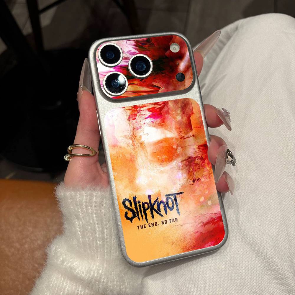 Slipknot Band Anti-Scratch Back Decal Protective Wrap Skin For IPhone 17 Pro 17 Pro Max