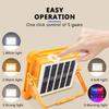 Outdoor Strong Sunlight Lighting Solar LED Floodlight IP66 Waterproof USB RechargeablePortable Camping Tent Fishing Work Light