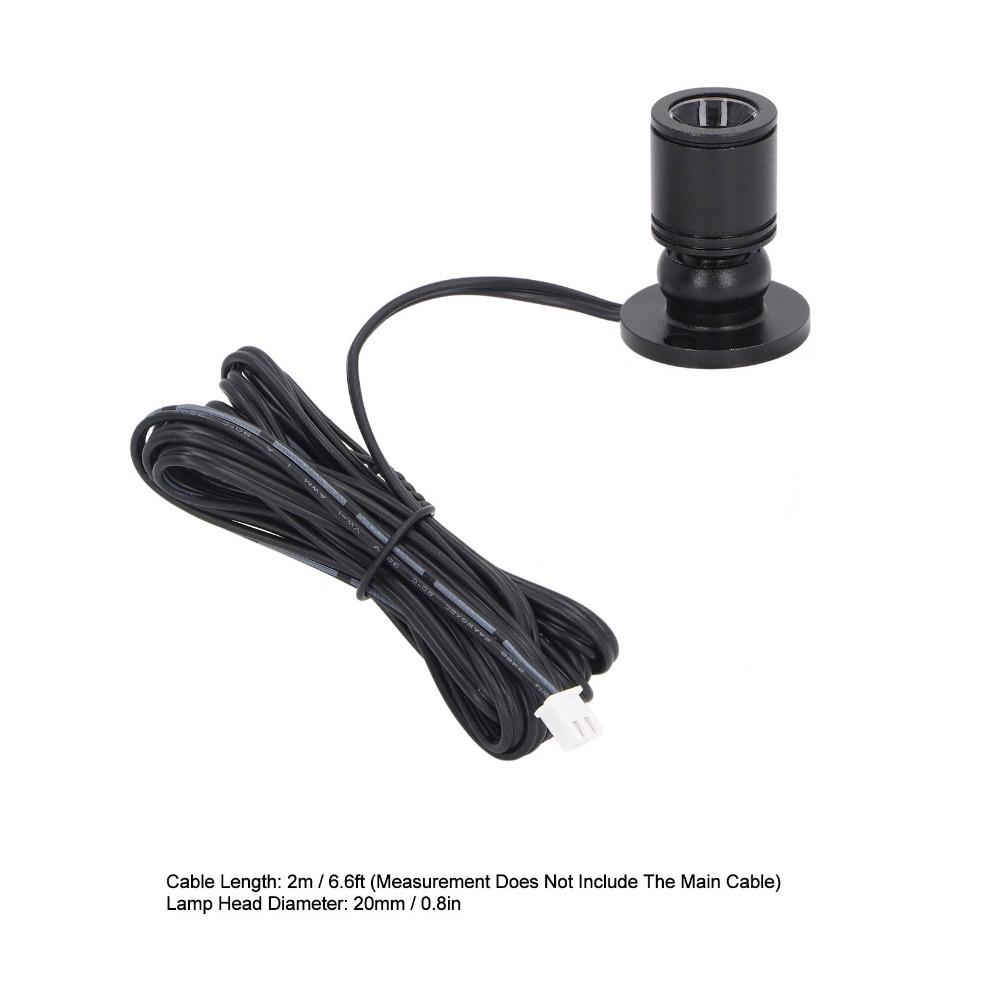 4-Pack 6.6ft Cable LED Display Spot Lights 5V LED Mini Spotlight  Pictures