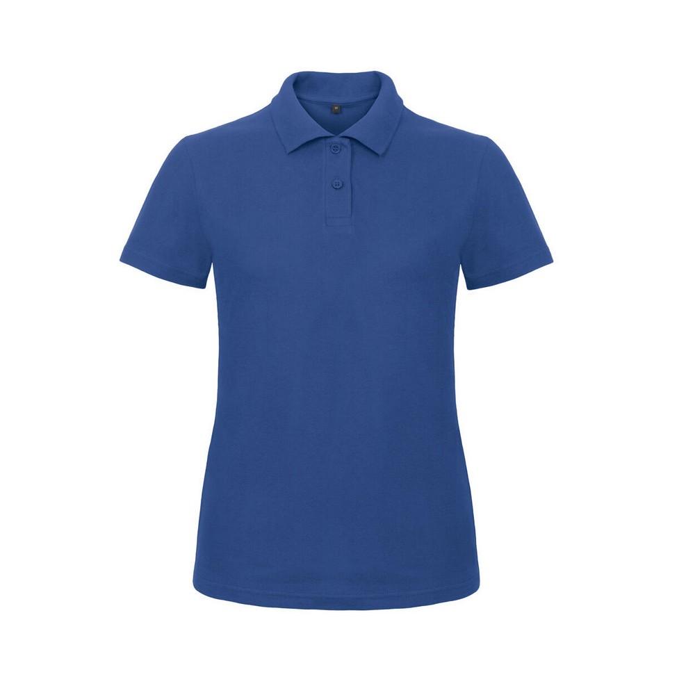 B&C Womens/Ladies ID.001 Pique Polo Shirt