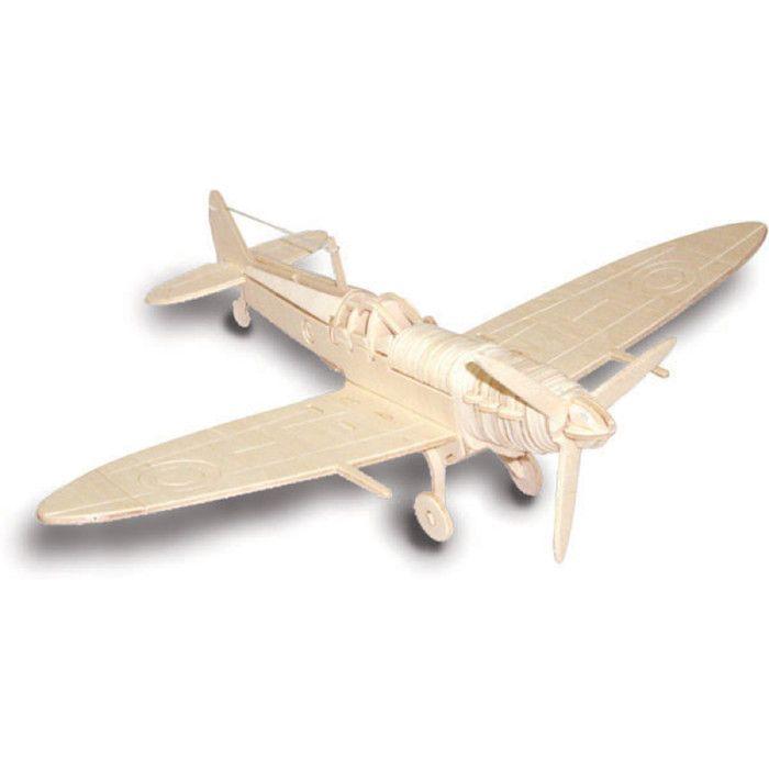 Wooden Model Airplane (spitfire)