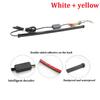 20cm LED Motorcycle Taillight Light Guide Flowing Turn Signal Strobe Light Bar