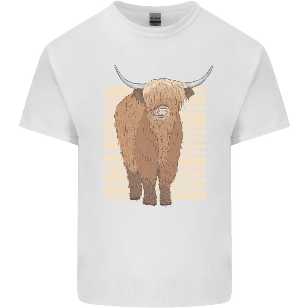 A Chilled Highland Cow Unisexs Light Cotton TShirt