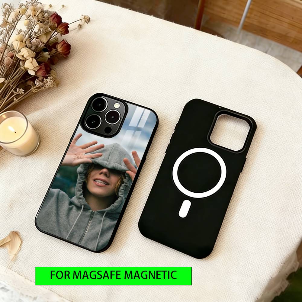 The Kid LAROI Phone Case For iPhone17,16,15,14,13,12,11 Plus,Pro Magnetic For Magsafe Wireless Charging