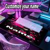 Custom Name Personalized Jinx Pattern Mousepad, Laptop PC Desk Mat, Decorative Desk Mat for Home Keyboard Pad Gift