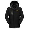 Jack Wolfskin Jie Lu 3'ü 1 Arada Fırtına Ceketi: Erkek ve Kadınlar İçin Polar Astarlı Sonbahar/Kış Dış Mekan Çift Ceketi.
