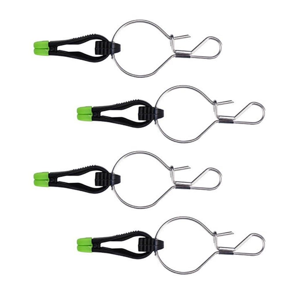 4pcs Fishing Downrigger Release Snap Weight Clips Power Grip Plus Line Release Clips Fishing Tackle for Offshore Fishing
