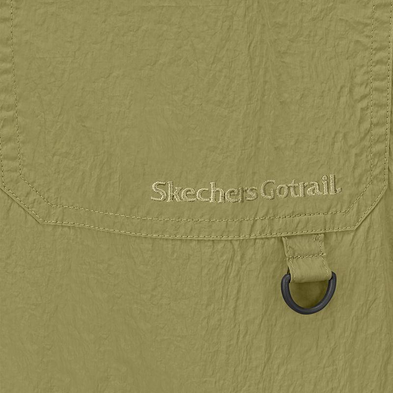 Skechers Comfortable Fashion Versatile Soft Short Sleeve Shirt Unisex Shirts Sage-Green P225U005-03YP