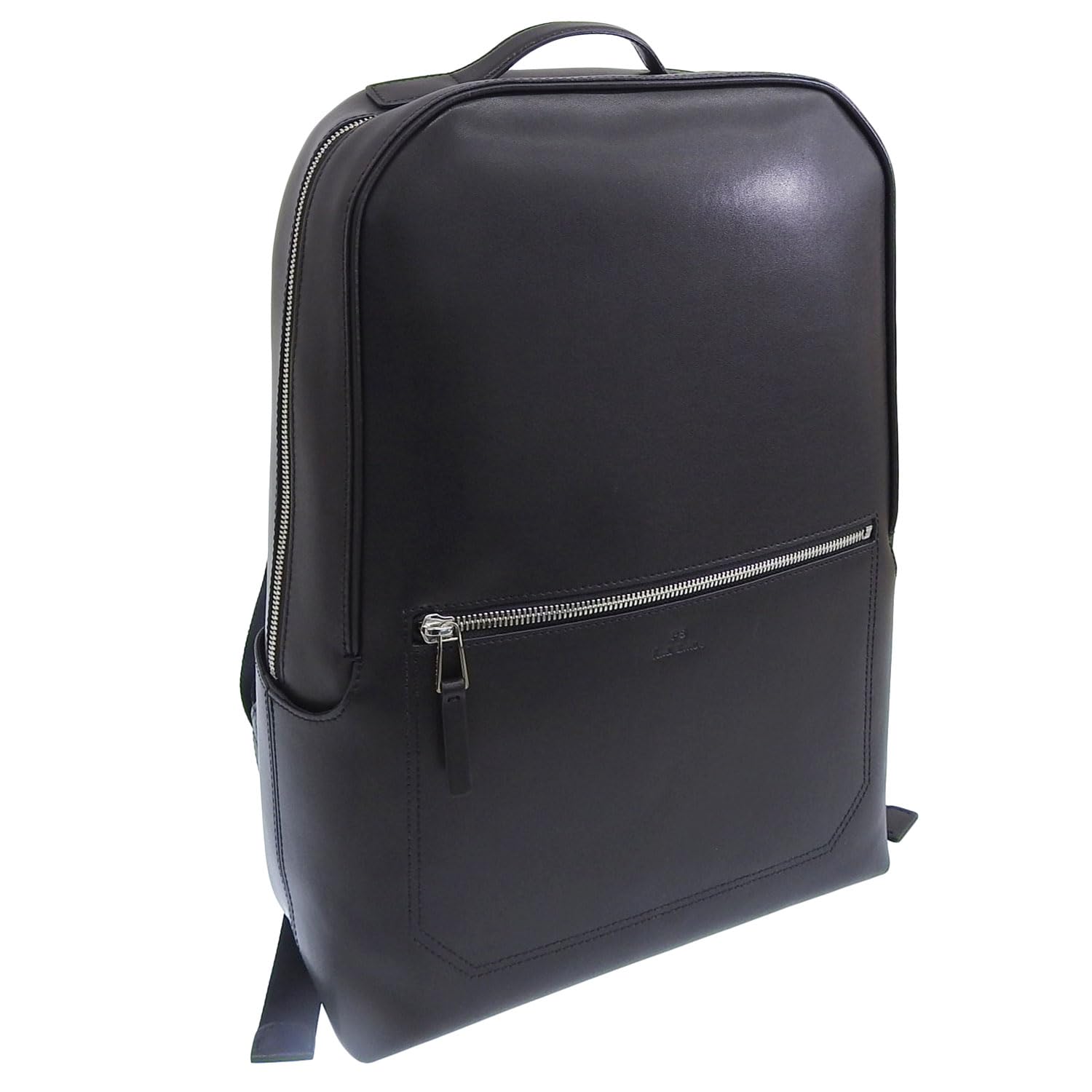 

Paul Smith Outlet Large Business A4 Compatible Men s Backpack, Brand, Leather, Black, Capacity, Bag, BMB173, 10, [Used] чорний