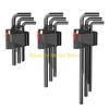 F26C Practical Allen Set Alloy Wrench For Dismantling And Installing Screws 9PCS