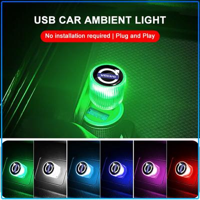 LED Car Atmosphere Lights Auto Interior Decoration Accessories For XC60 XC90 S60 S80 S40 V40 V60 V70 V50 XC70