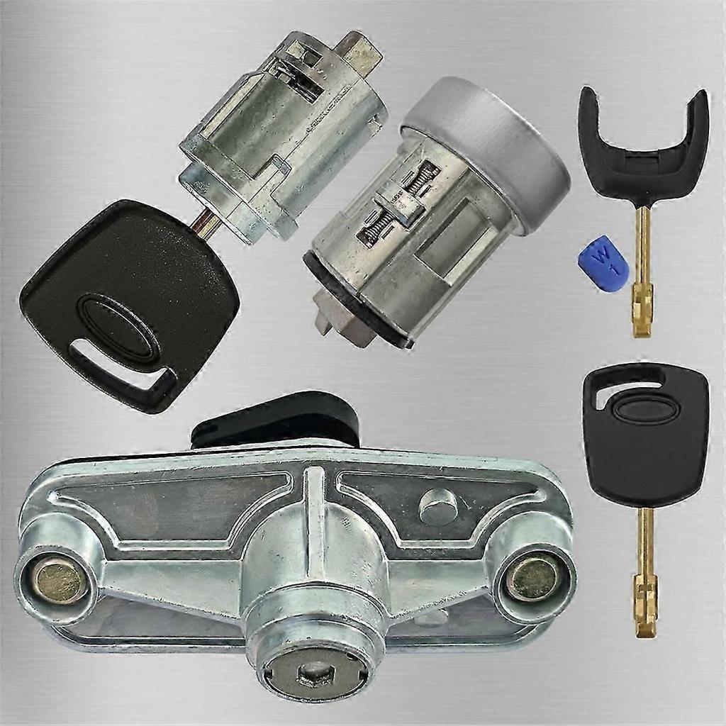 Car Lock Set Ignition Switch Door Lock Trunk Lock LK1S71F22050AA for Mondeo 2001-2007