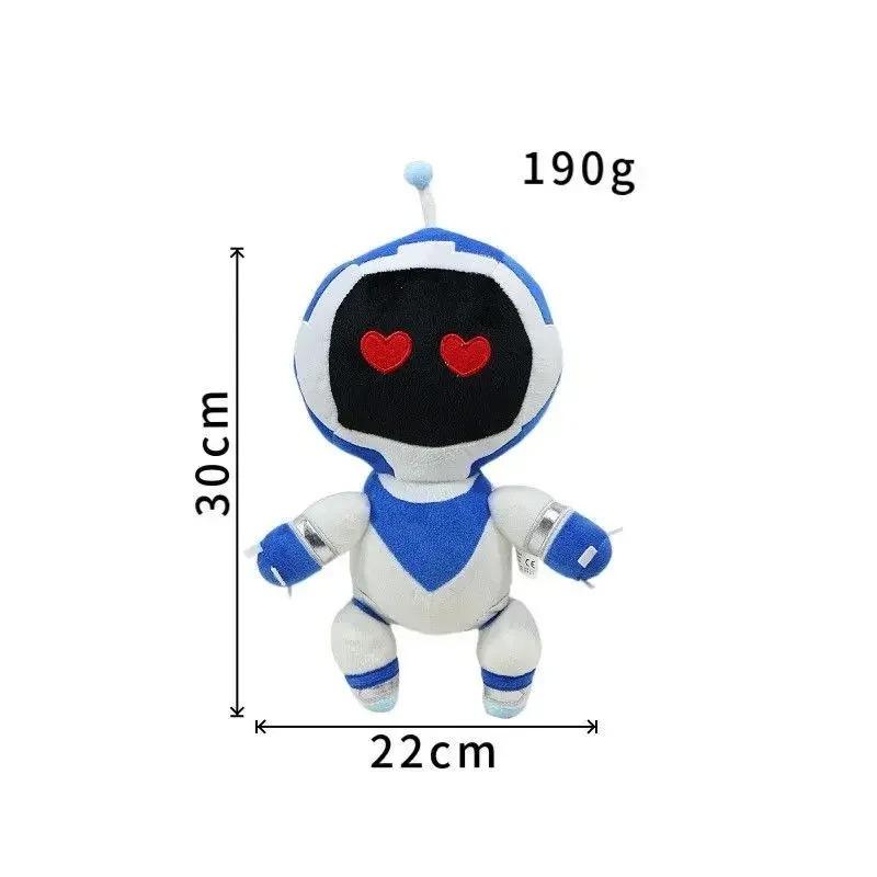 Astro Bot Plush, Astro Bot Plushies Toy, Rescue Plan Plushies Doll for Astro Bot, Soft Stuffed Figure Doll for Game Fans, Boys Girls and Fans Gift