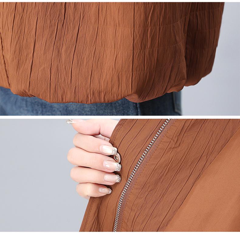 Casual Loose-Fit Jacket for Middle-Aged Women - 2025 Spring/Autumn Fashion Style