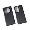 Applicable To Honor Magicv5 Mobile Phone Case Plain Leather Carbon Fiber Pattern Magnetic Suction Center Shaft V3 Folding Screen All-inclusive Anti-dr