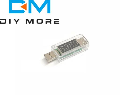 Mini DC3.3-7.5V 0A-3A USB Charging Current Voltage Tester Detector USB Voltmeter Ammeter Troubleshooting Tool