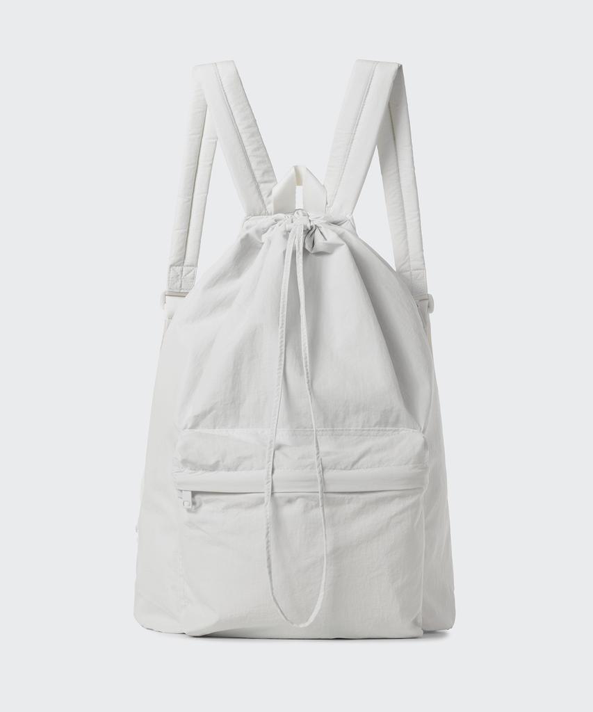 Musinsa Standard Crinkle Drawstring Easy Backpack [Dusty Cream]