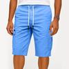 New tooling shorts men's autumn splicing solid color casual sports loose straight-leg pants