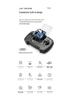 Foldable Mini Drone with Remote Control for Aerial Photography - Quadcopter Toy for Students and Kids