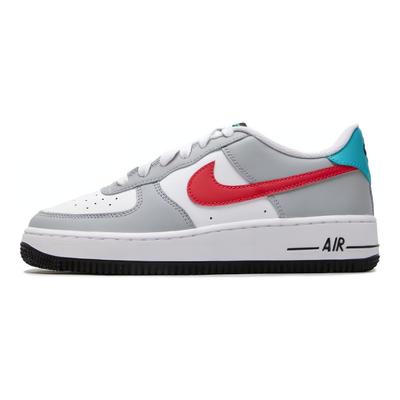 Air Force 1 LE GS Grey Red Blue Kids Sneakers White University-Red HF0743-161