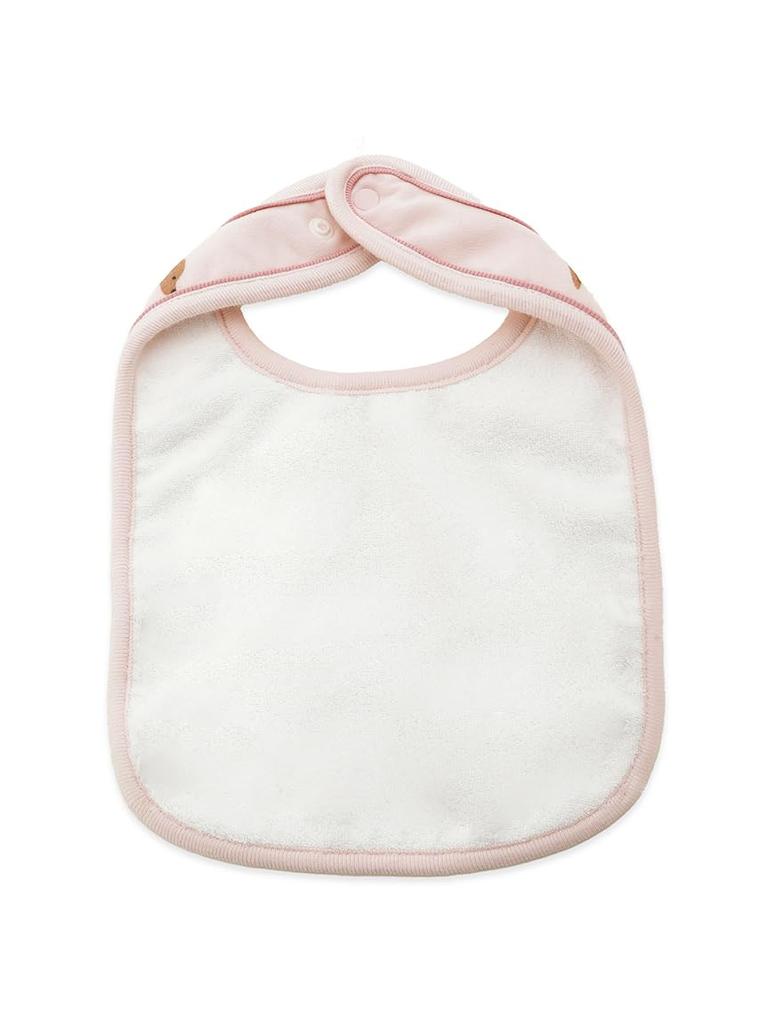 Gelato Pique BABY Dachshund Print Bib Unisex Baby Free Size (PBGG255749) Pink,