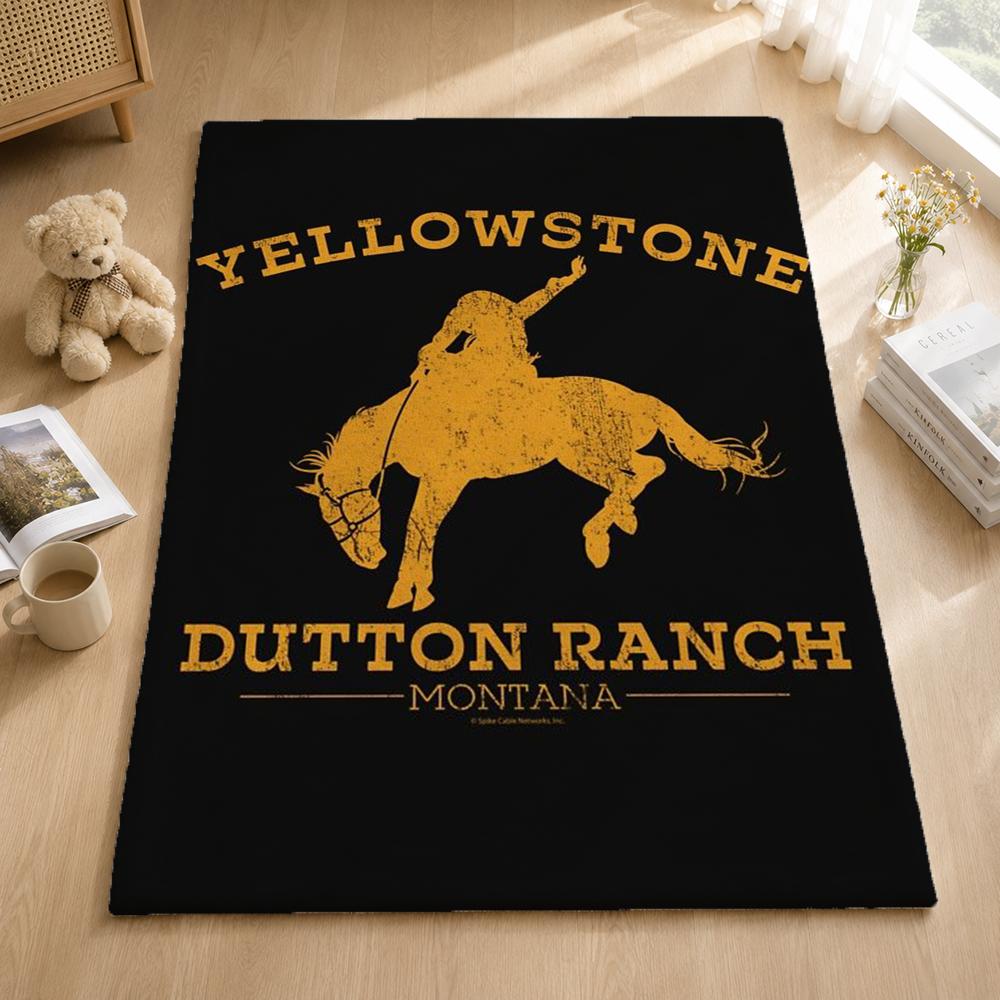 Serie Y-Yellowstone Wohndecken Weiche Warme Flanelldecke Bettwäsche für Bett Wohnzimmer Zuhause Sofa