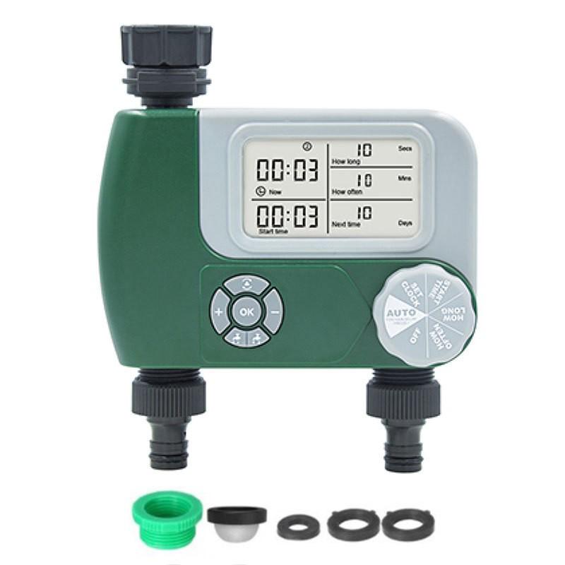 

Cross-Border Smart Garden Sprinkler: Dual-Pass Irrigation Timer and Sprayer