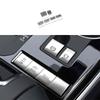 Electronic Handbrake Button Cover Aluminum Silver For Toyota Highlander -23