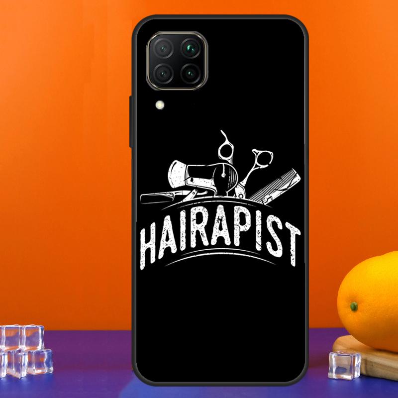 Hairdresser Barber Scissors For Huawei Nova 12s 12i 11i 5T 9 10 SE Y91 Y90 Y60 Y70 Y72 Y61 P60 Pro P20 P40 P30 Lite Case