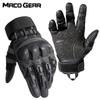 PU Leather Full Finger Touch Screen Gloves Hiking Cycling Training Climbing Airsoft Hunting Non-slip Protective Gear