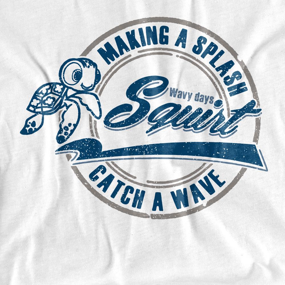 Finding Nemo Womens/Ladies Catch A Wave Squirt T-Shirt