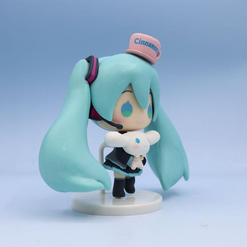 Hatsune Miku PVC Figure Set (Q Version  Normal Style) Anime Collectible Toy Gift for Fans