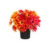 Artificial and Potted Flower Arrangement for Fall Home Decor, Dining Table, Living Room, Bedroom and Outdoor Garden