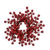 Plastic Christmas Artificial Plant Garland Reusable Xmas Candle Cup Ring  Holiday Party