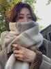 Winter Scarf For Women Cashmere Warm Plaid Pashmina Scarves Blanket Wraps Female Thick Soft Bufanda Tassel Shawl Long Poncho