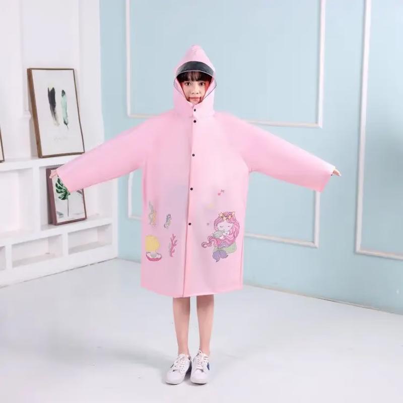 OIMG Kids Backpack Raincoat