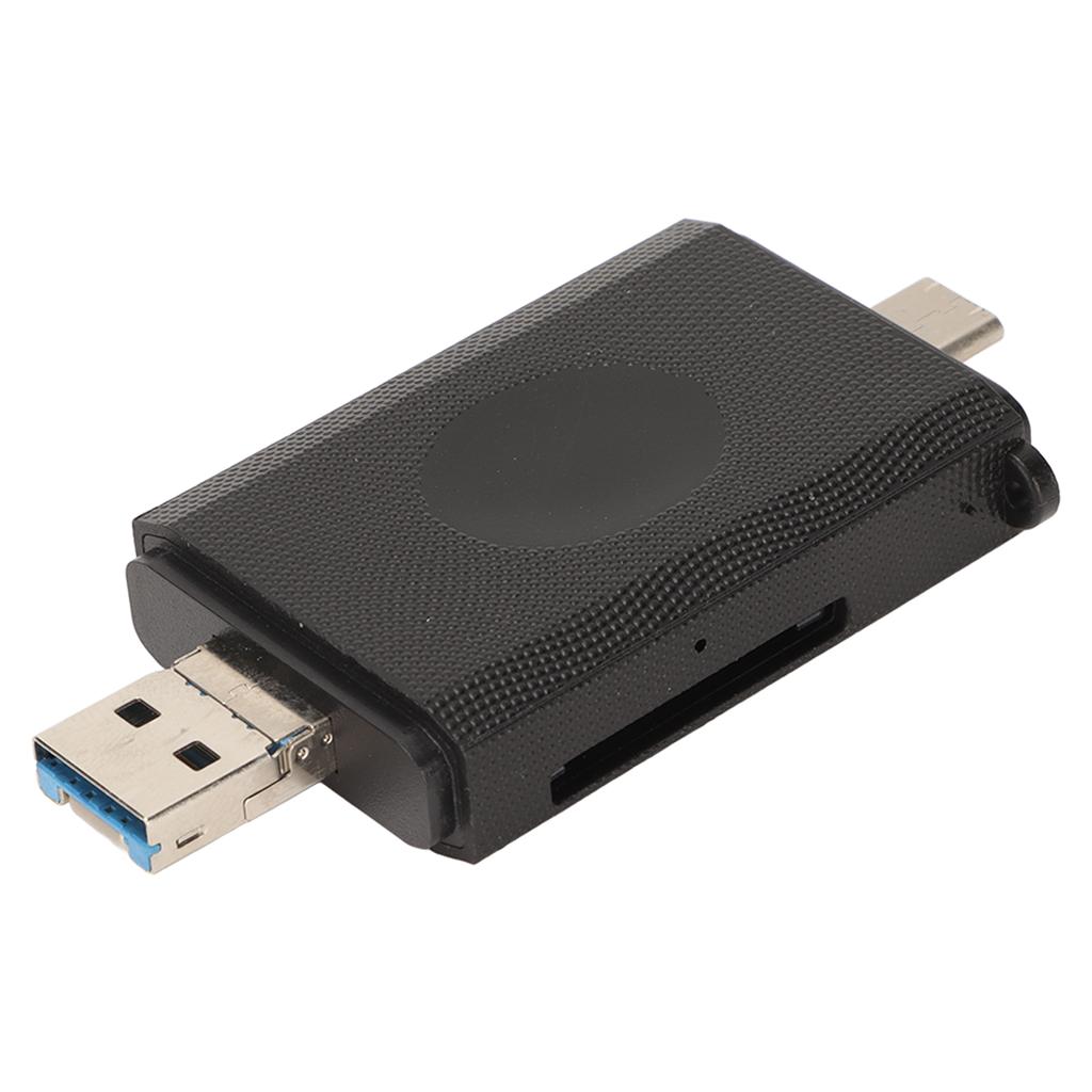 Card Reader 3 In 1 USB C Support OTG Plug and Play High Speed ABS Casing Memory Card Reader for PC