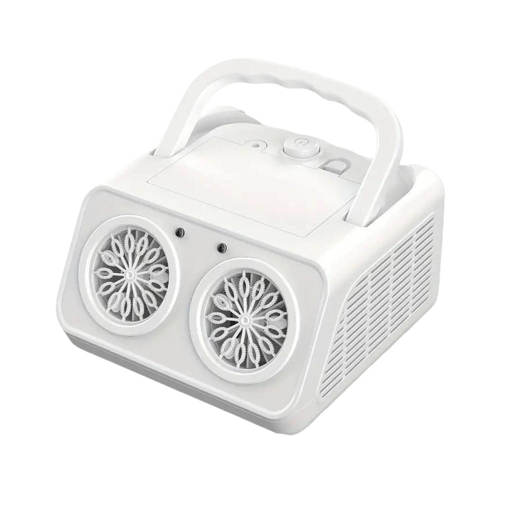 Automatic Bubble Machine Upgrade Bubble Blower With 2 Fans, Operated Portable Bubble Maker,20000+ Per Minute For Outdoor Wedding Birthday Party