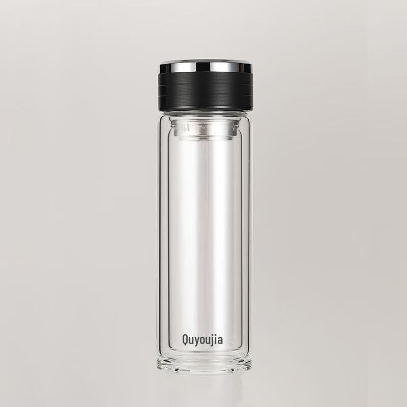 Double-Layer Borosilicate Glass Business Mug