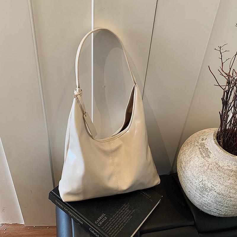 Casual Simple Large-capacity Bag Women's Spring 2025 New Shoulder Tote Bag Fashionable Shoulder Bag