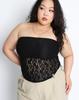 Kulsiseu Cs Lace Tank Top-048 (Black)