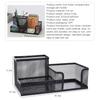 Multifunctional Pen Holder Creative Metal Iron Art Storage Pen Holder Student Stationery Desktop Office Storage Box