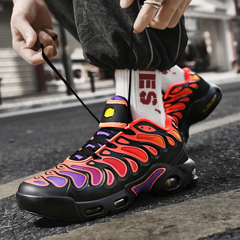 Unisex-Sneakers Laufschuhe mit Luftpolstern Designer-Schuhe Luxusschuhe Damen Fitness Jogging Sportschuhe Basketball Rutschfeste Herren-Sneakers