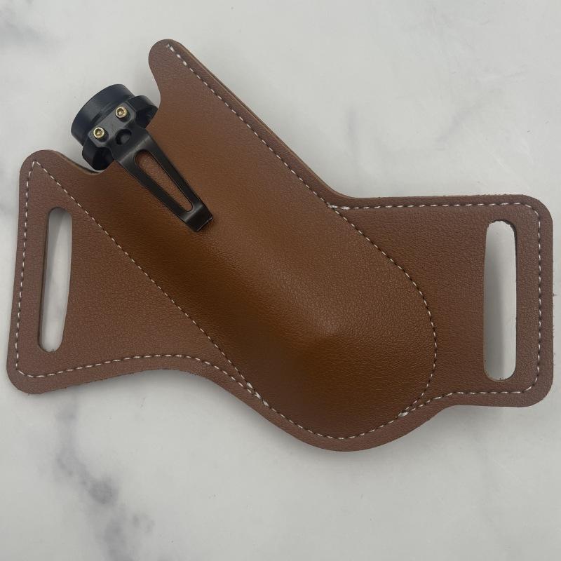 5 Inch EDC Folding Knife Cover Waist Hanging Tactical Tool Cover Waist Bag Mini Flashlight Bag Outdoor Tools