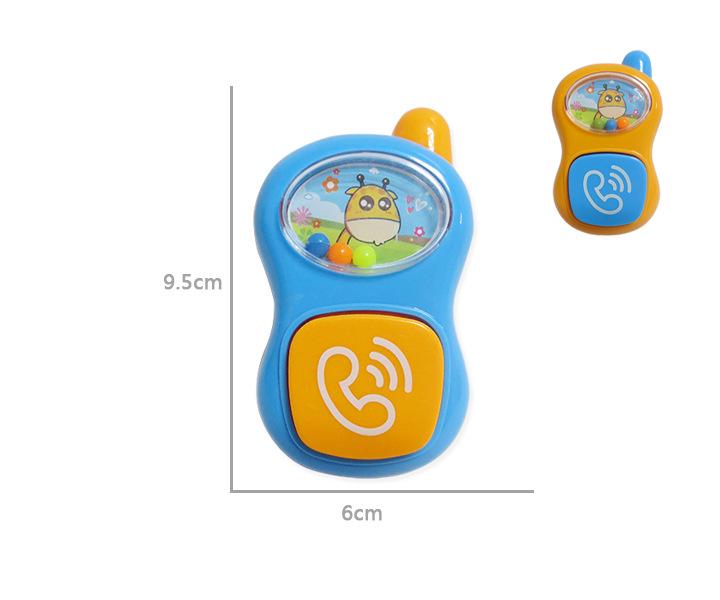 Eco-Friendly Baby Teether & Hand Rattle Toy for 0-12 Months