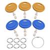 Pack Of 6 Oxidation Resistant Replacement Access For Cycling Mower Machines Includes Permanent Keychains