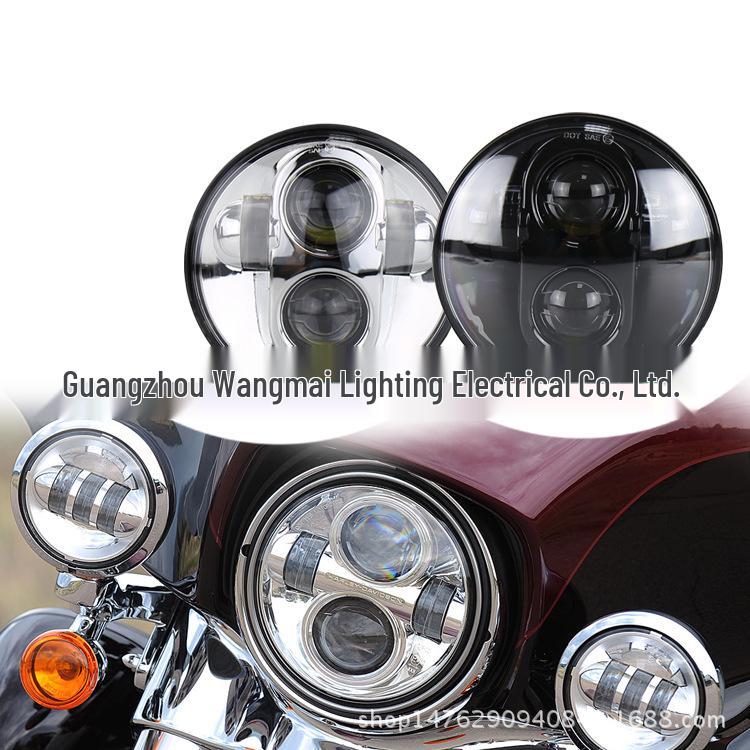 

Замена фары мотоцикла Harley Davidson Wrangler 5,75 дюйма чёрный