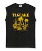 TI.GLAKE Slow Burning Oversized Sleeveless T-Shirt Black