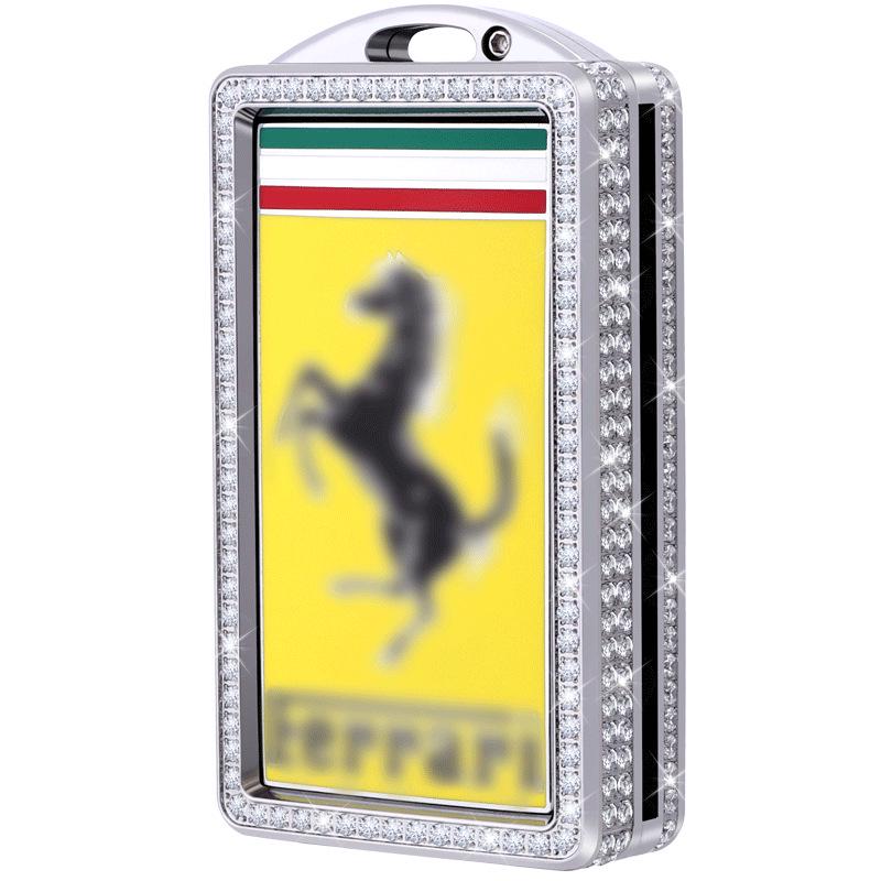 Ferrari Key Case: Stainless Steel Protection Shell for FUV, Roma, SF90, F8, 296 Sports Cars